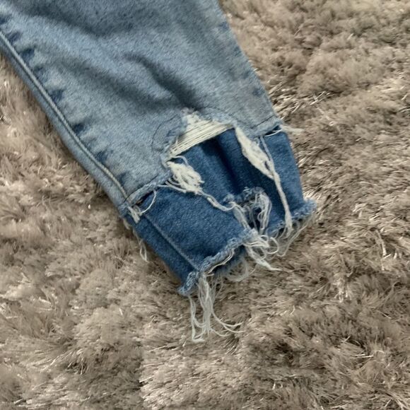 🏷️ 5 for $25 - BDG Twig Crop High Rise Skinny Jean Double Vision - Picture 4 of 6